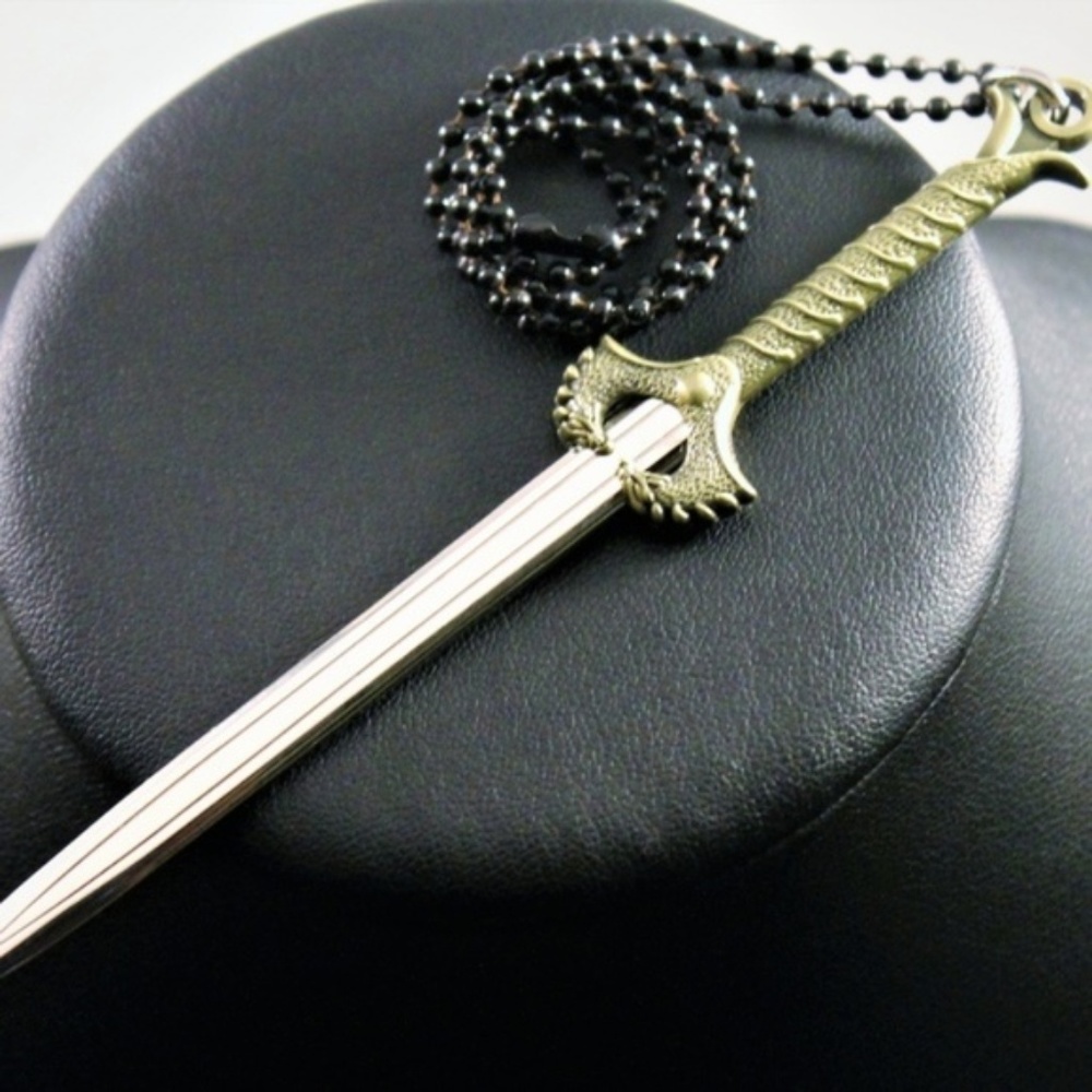 DC Wonder Woman Sword of Athena Pendant Necklace